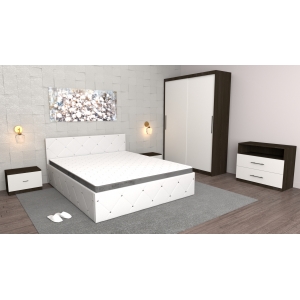 Dormitor Milano Alb Wenge...
