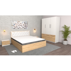 Dormitor Royal Alb Oak...