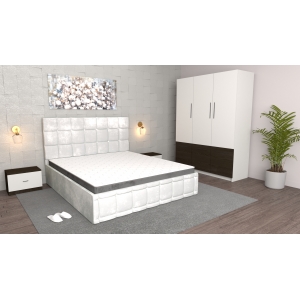 Dormitor Regal Alb Wenge cu...