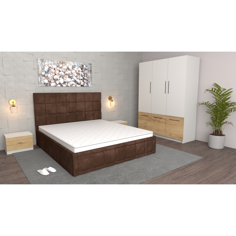 Dormitor Regal Maro Oak Craft cu...