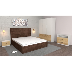 Dormitor Regal Maro Oak...