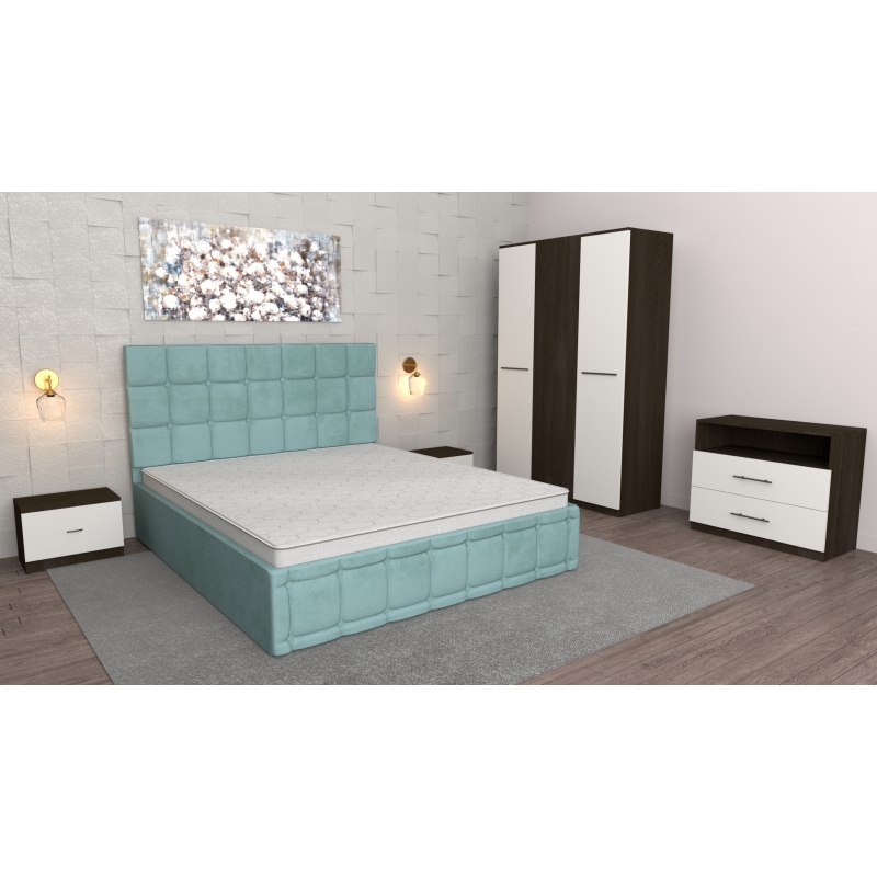 Dormitor Regal Turcoaz Wenge cu...