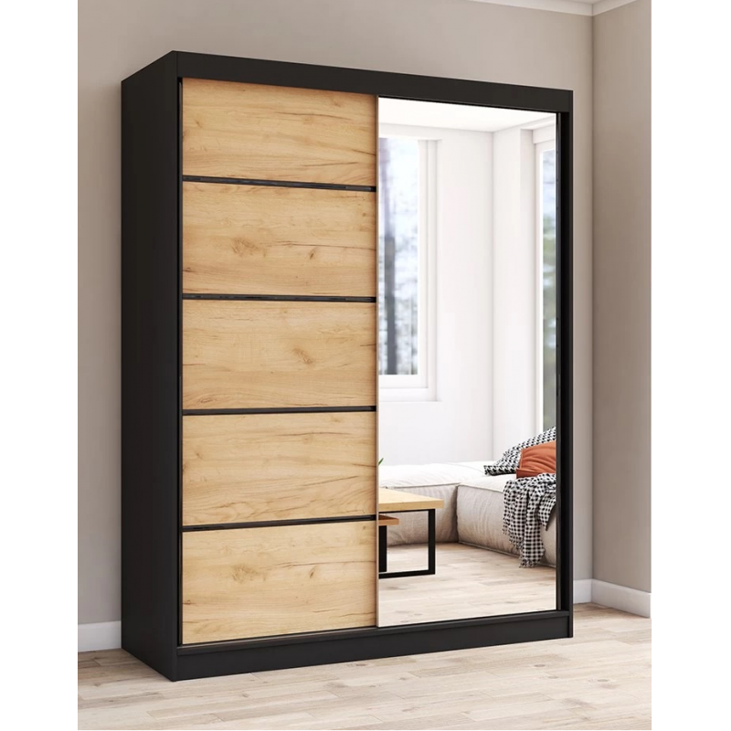 Dressing Deluxe Negru Oak Craft Gold...