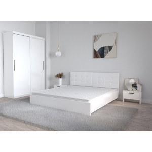 Set Dormitor Coral Alb cu...