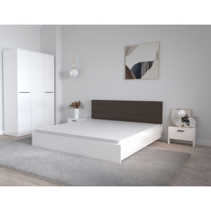 Set Dormitor Coral Alb cu...