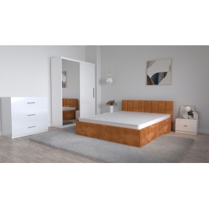 Set Dormitor Oliver Alb cu...