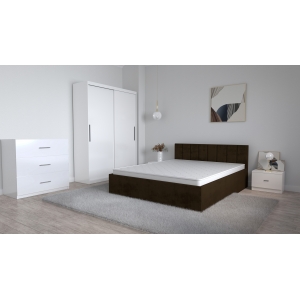 Set Dormitor Oliver Alb cu...