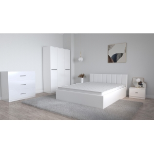 Set Dormitor Oliver Alb cu...