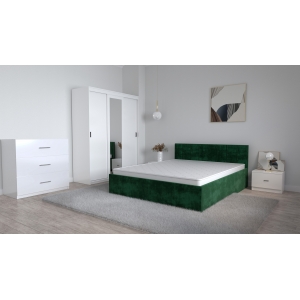 Set Dormitor Oliver Alb cu...