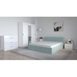 Set Dormitor Oliver Alb cu...