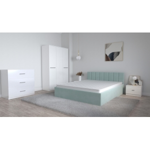 Set Dormitor Oliver Alb cu...