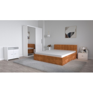 Set Dormitor Oliver Alb cu...