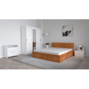 Set Dormitor Oliver Alb cu...