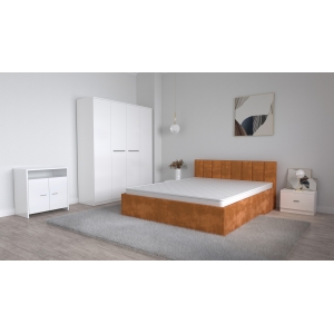 Set Dormitor Oliver Alb cu...