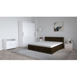 Set Dormitor Oliver Alb cu...