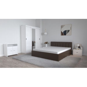 Set Dormitor Oliver Alb cu...