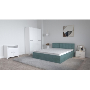 Set Dormitor Oliver Alb cu...