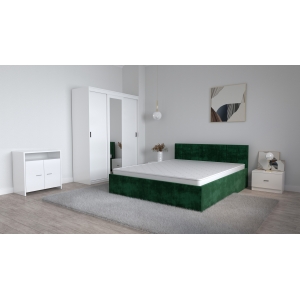 Set Dormitor Oliver Alb cu...