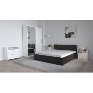 Set Dormitor Oliver Alb cu...