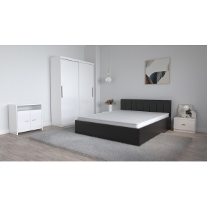 Set Dormitor Oliver Alb cu...