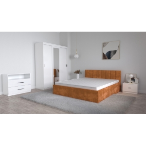 Set Dormitor Oliver Alb cu...