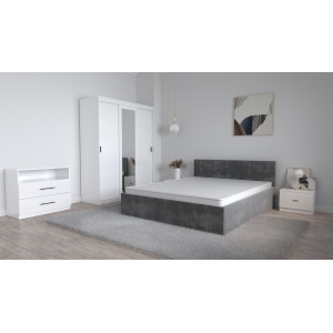 Set Dormitor Oliver Alb cu...