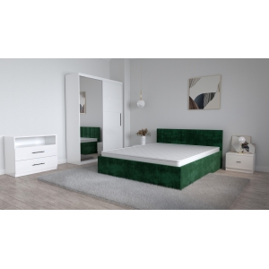 Set Dormitor Oliver Alb cu...