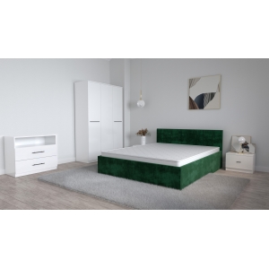 Set Dormitor Oliver Alb cu...