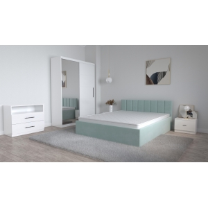Set Dormitor Oliver Alb cu...