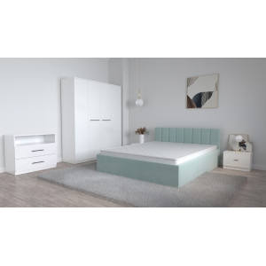 Set Dormitor Oliver Alb cu...