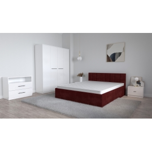 Set Dormitor Oliver Alb cu...