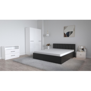 Set Dormitor Oliver Alb cu...