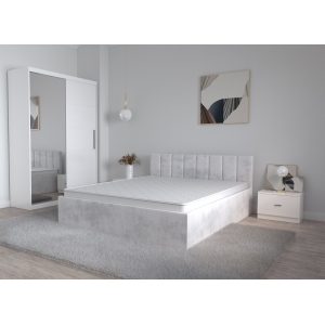 Set Dormitor Oliver Alb cu...