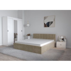 Set Dormitor Oliver Alb cu...