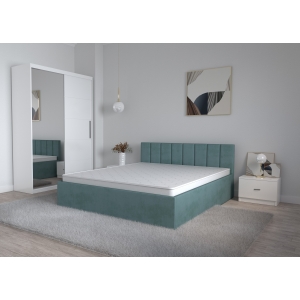 Set Dormitor Oliver Alb cu...
