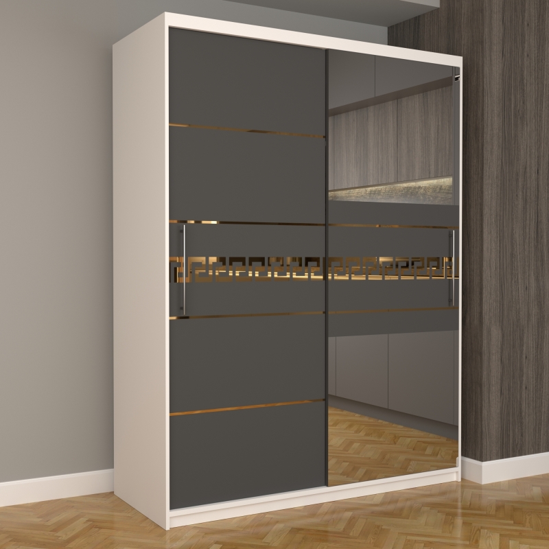 Dulap Dormitor Nova Gold 150 cm x 200...