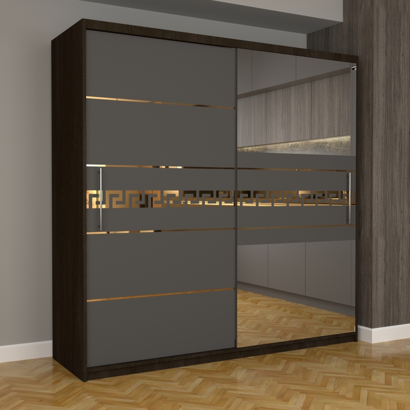 Dulap Dormitor Nova Gold 200 cm x 200...