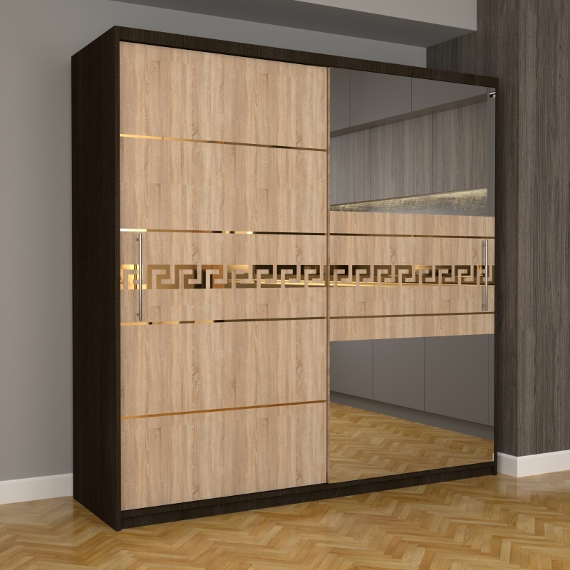 Dulap Dormitor Nova Gold 200 cm x 200...