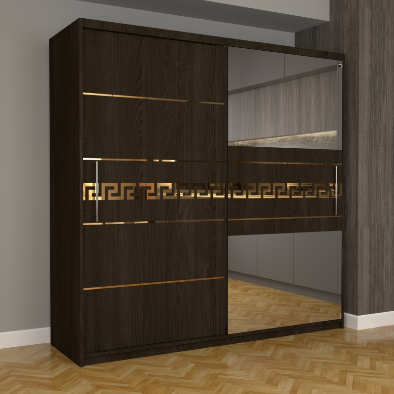Dulap Dormitor Nova Gold 200 cm x 200...