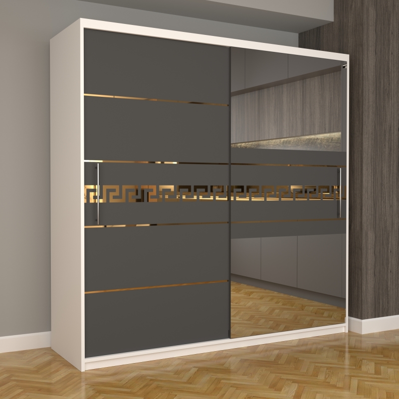 Dulap Dormitor Nova Gold 200 cm x 200...