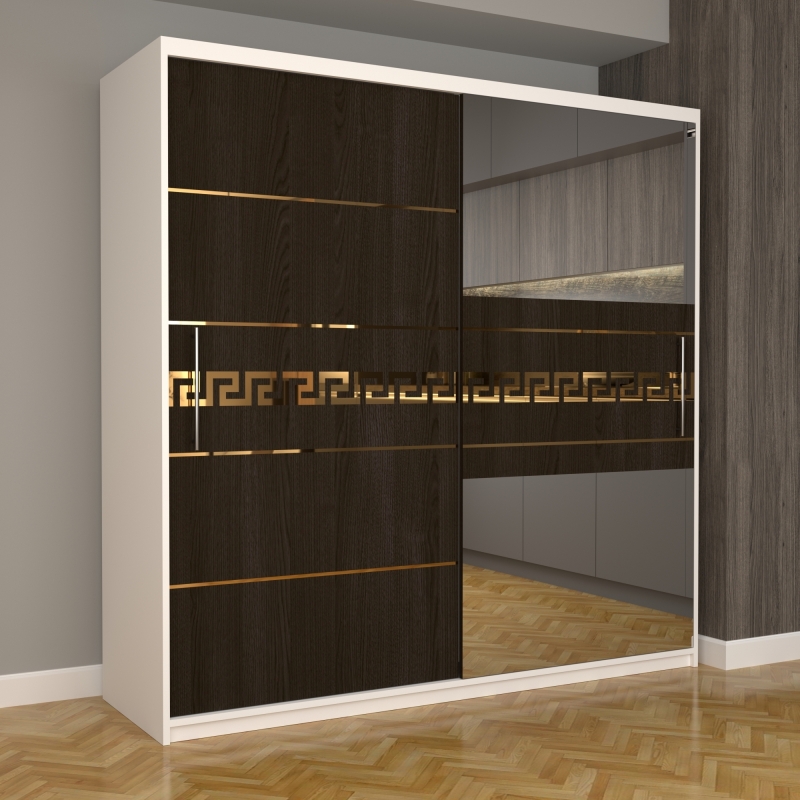 Dulap Dormitor Nova Gold 200 cm x 200...