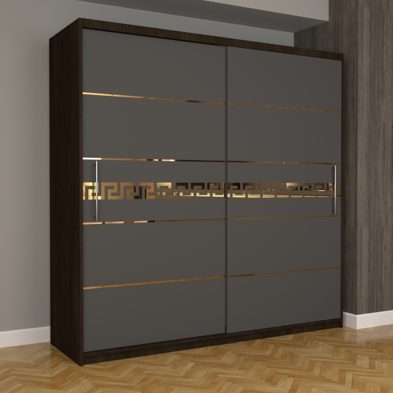 Dulap Dormitor Nova Gold 200 cm x 200...