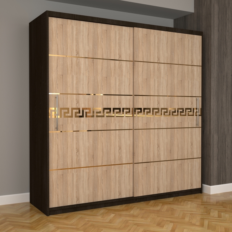 Dulap Dormitor Nova Gold 200 cm x 200...