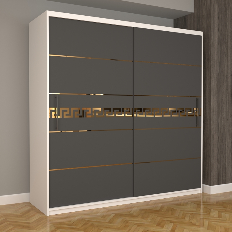 Dulap Dormitor Nova Gold 200 cm x 200...