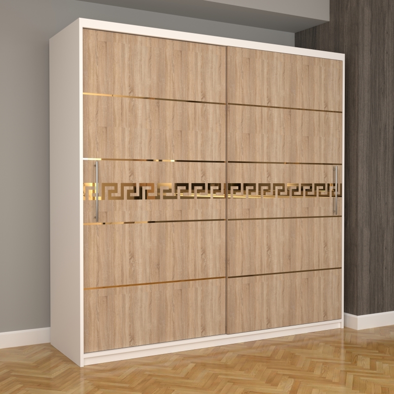 Dulap Dormitor Nova Gold 200 cm x 200...