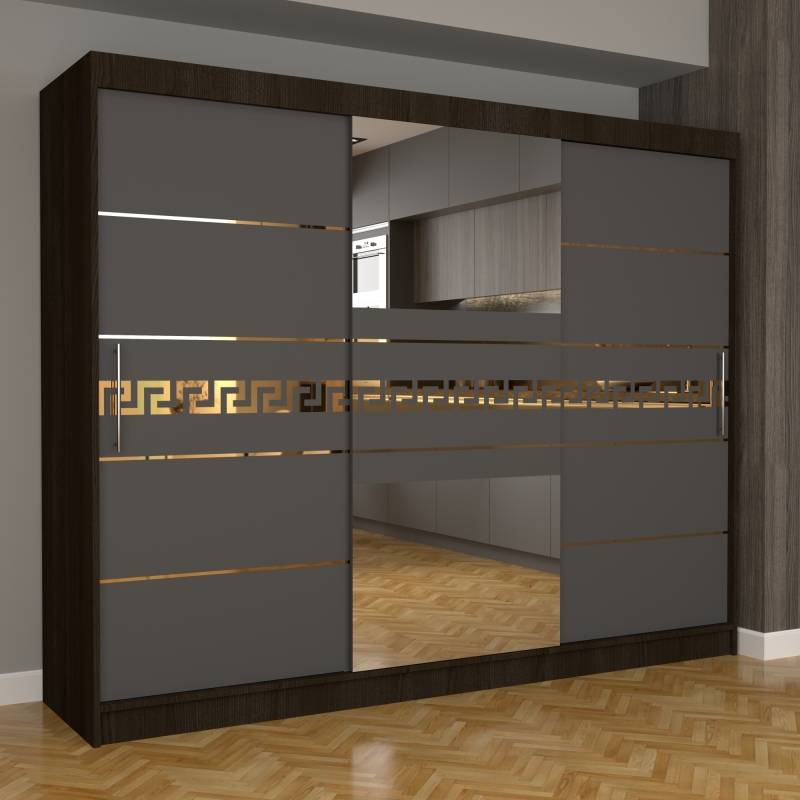 Dulap Dormitor Nova Gold 250 cm x 200...