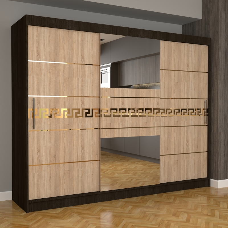 Dulap Dormitor Nova Gold 250 cm x 200...