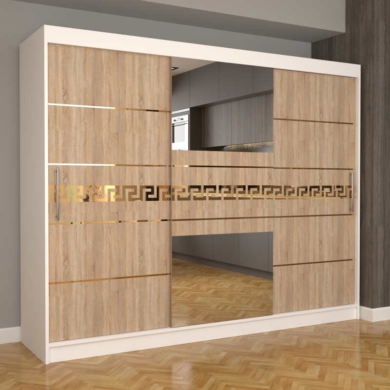 Dulap Dormitor Nova Gold 250 cm x 200...