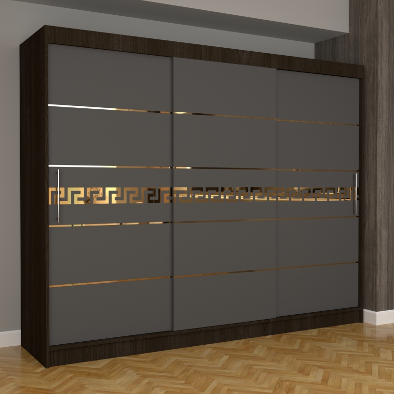 Dulap Dormitor Nova Gold 250 cm x 200...