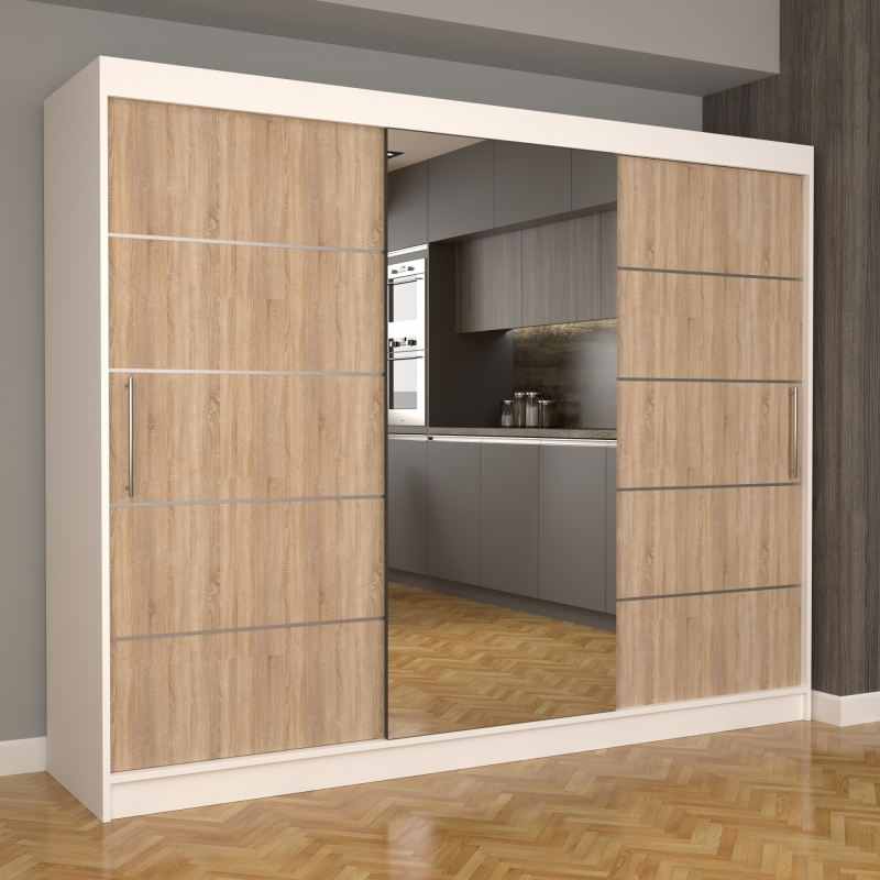 Dulap Dormitor Nova Plus 250 cm x 200...